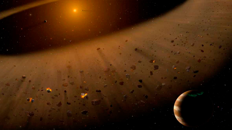 A diez años luz existe un sistema planetario similar al nuestro