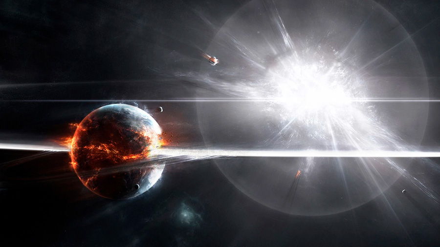 ¿Desde qué distancia puede matarnos una supernova?
