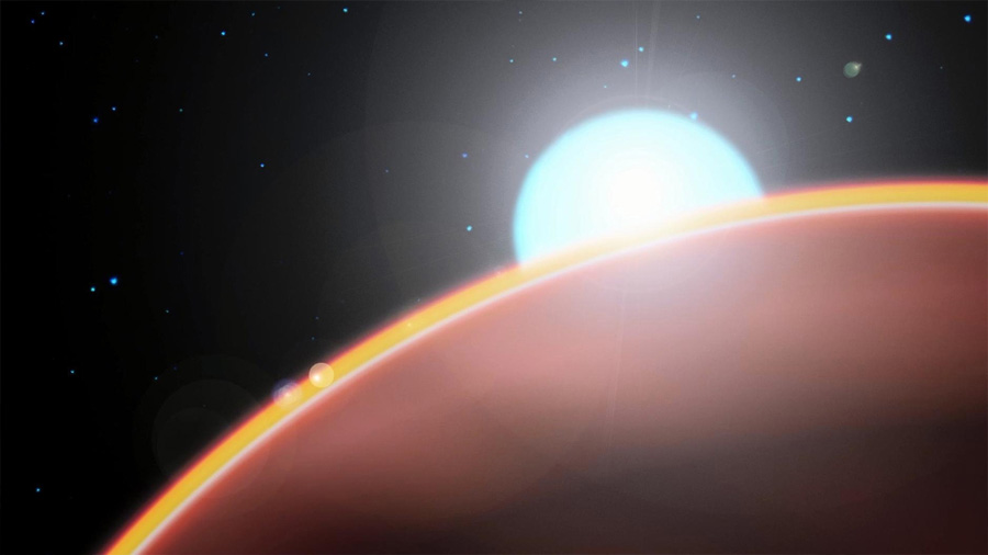 El hubble detecta la primera estratosfera de un exoplaneta
