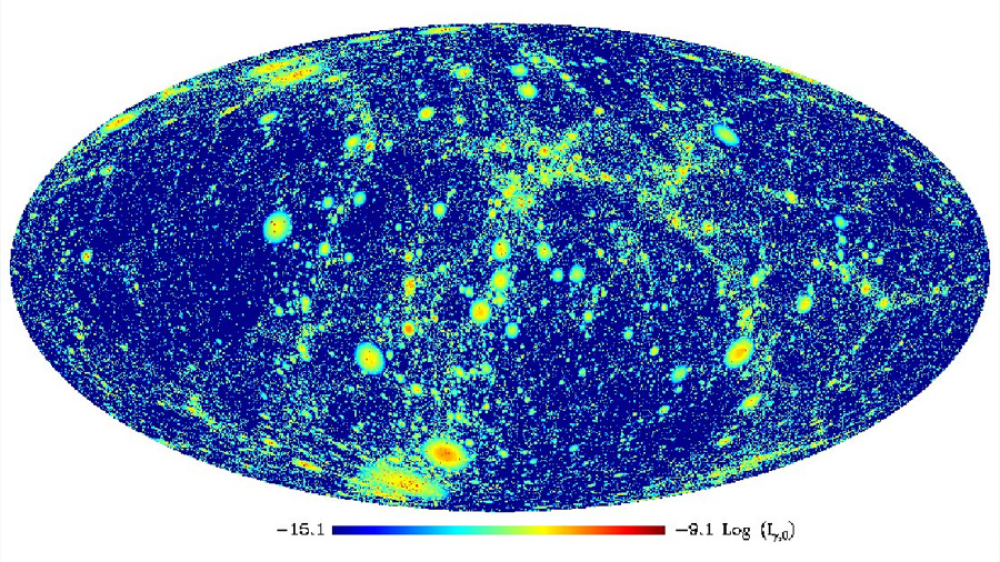 Cómo hacer visible lo invisible: así es el mapa más completo hasta la fecha de la materia oscura, uno de los grandes misterios del Universo
