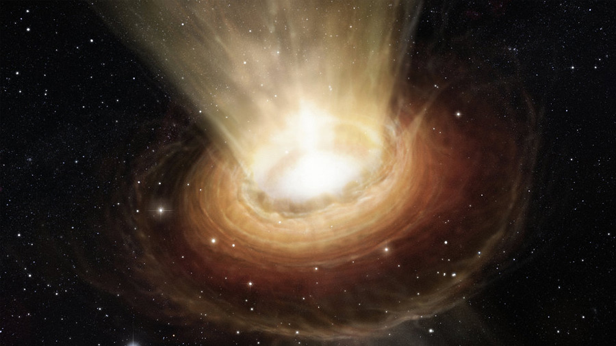 La relación entre las señales extraterrestres y los agujeros negros