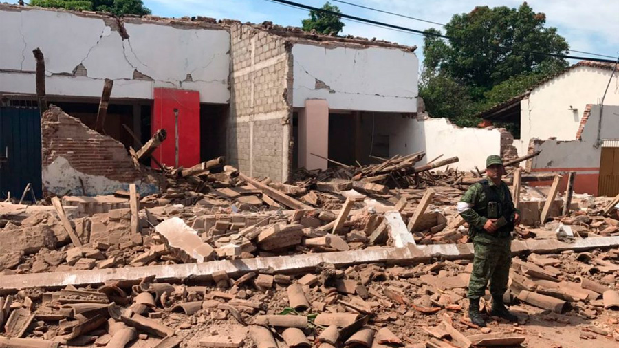 Senado se solidariza con los damnificados por el sismo en Oaxaca, Chiapas y Tabasco