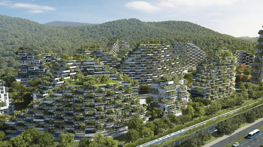 En China se edificará una ciudad bosque que no contamina