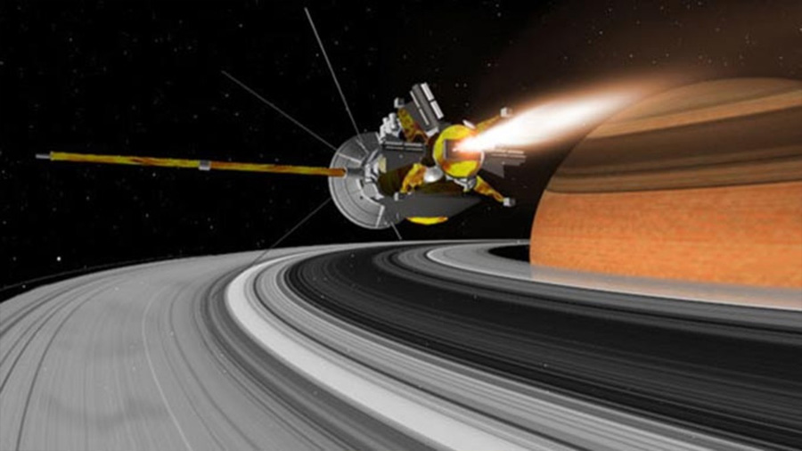 Cassini luchó contra Saturno durante 91 segundos