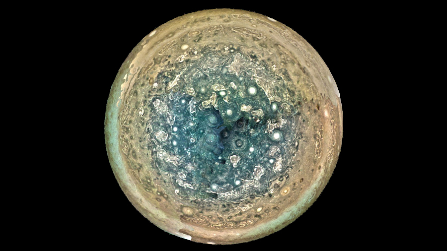 Descubre la nave Juno actividad sorprendente en el interior de Júpiter