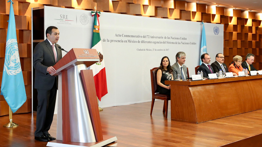 El Presidente del Senado agradece a la SRE y al Servicio Exterior Mexicano el apoyo para la Presidencia de la UIP