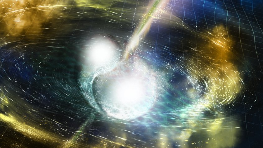 Detectan la contrapartida óptica de las últimas ondas gravitacionales