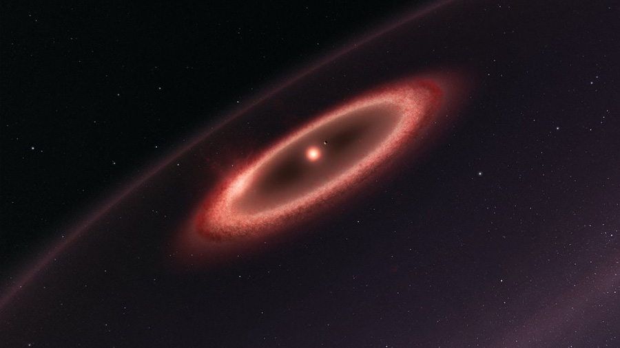 Indicios de un sistema planetario en la estrella vecina del sol
