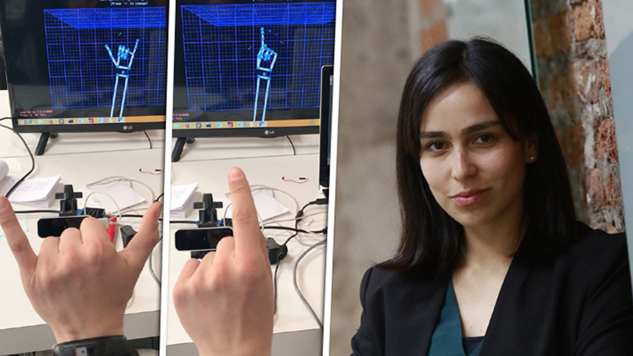 Un invento chileno para traducir audio en lenguaje de señas es semifinalista en un concurso internacional de innovación