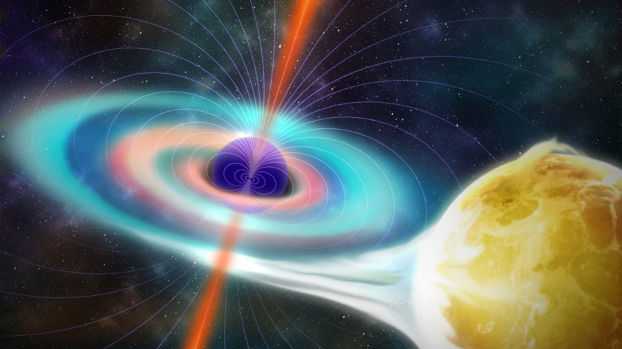 Descubren con el Grantecan que el magnetismo de los agujeros negros es “sorprendentemente débil”