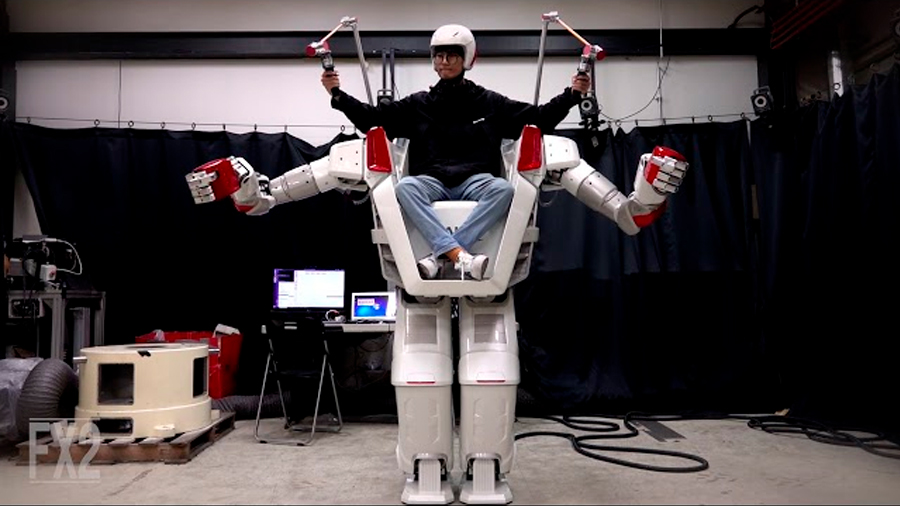 Ingenieros coreanos crearon un nuevo diseño de robot humanoide tripulado