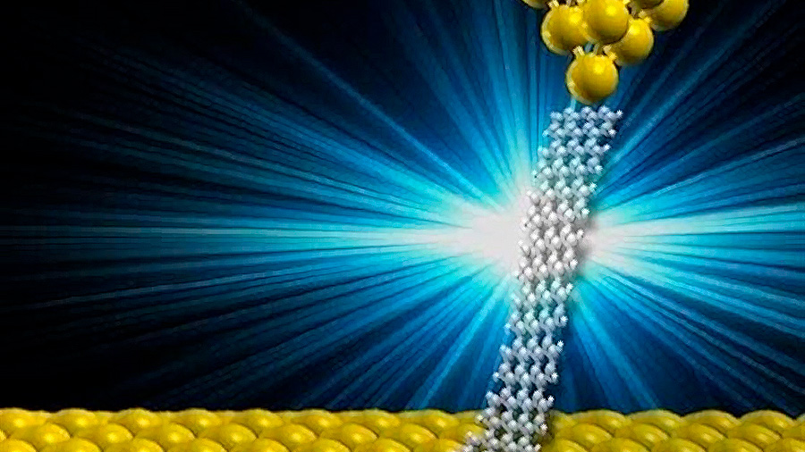 Las nanofibras de grafeno muestran potencial como fuente de luz