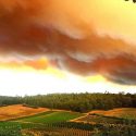 Las impresionantes imágenes de cielos naranja que dejaron los incendios en Australia