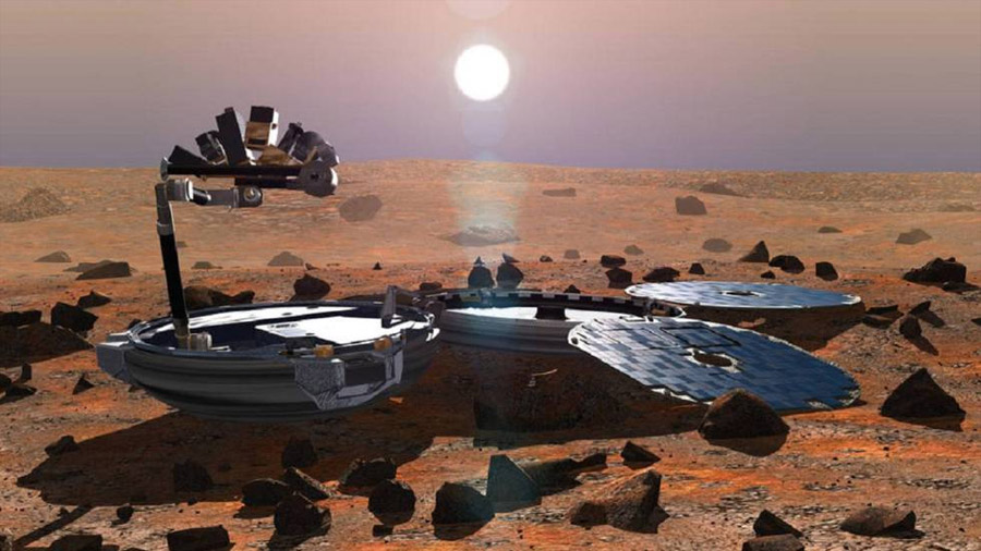 Cómo hallaron la sonda europea perdida en Marte durante más de una década
