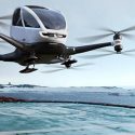 Completan con éxito el primer vuelo de este taxi dron con pasajeros