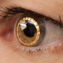 Lente de contacto, con led integrado, para controlar la diabetes