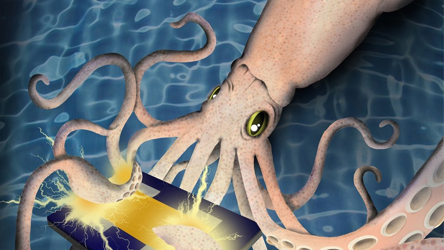 El calamar inspira un material invisible a sistemas de visión nocturna