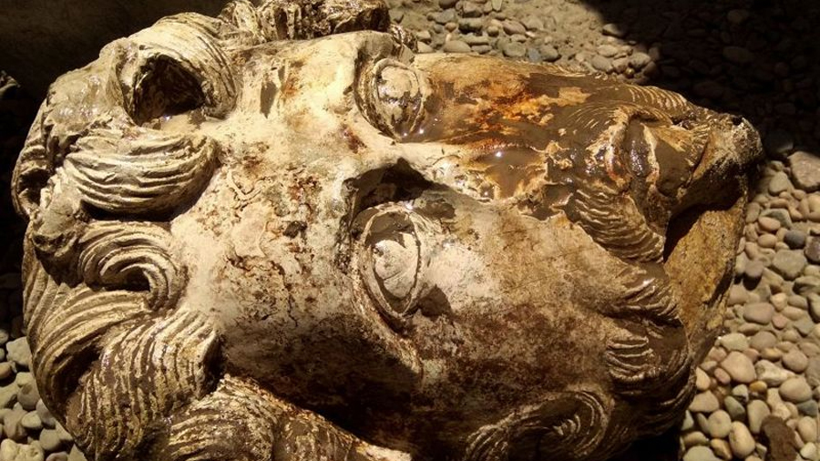 Hallan busto de Emperador romano Marco Aurelio en Egipto