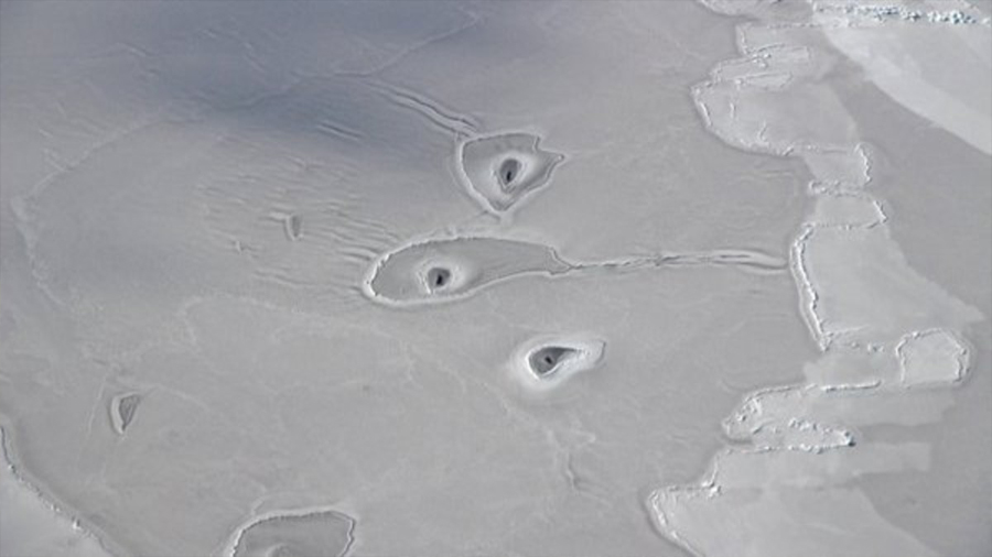 Detecta la NASA unos agujeros nunca vistos en Ártico
