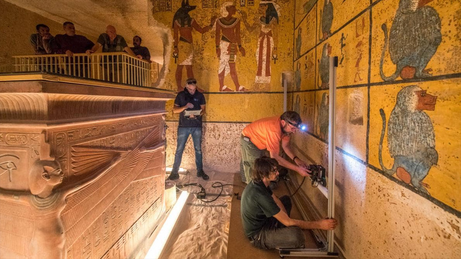 Resuelven científicos misterio de la tumba de Tutankamón: no tiene cámaras secretas