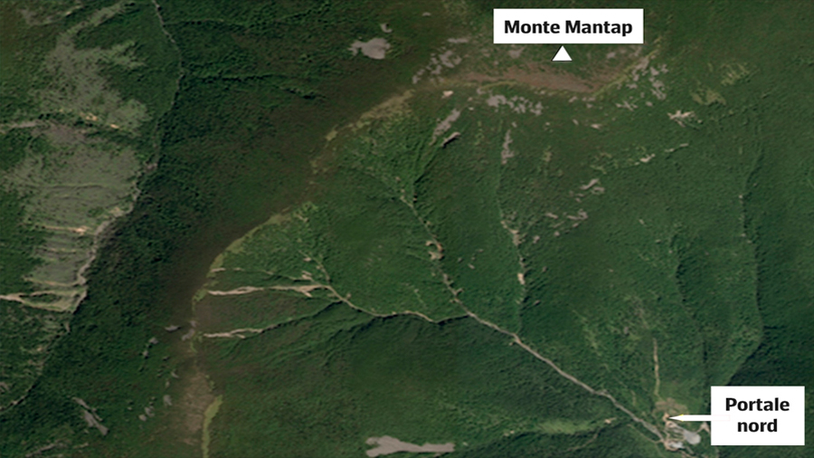 Una montaña se desplazó 3 metros por una prueba nuclear norocoreana