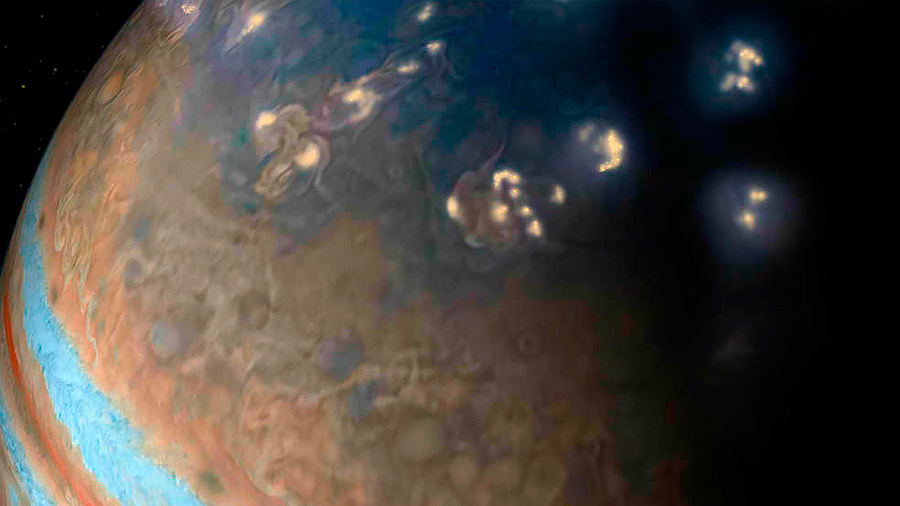 Se resuelve el misterio de los relámpagos de Júpiter