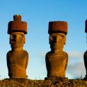 Isla de Pascua: resuelven el misterio de cómo se colocaron los sombreros en los gigantescos moai