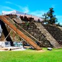 Un terremoto revela una antigua estructura en una pirámide de México