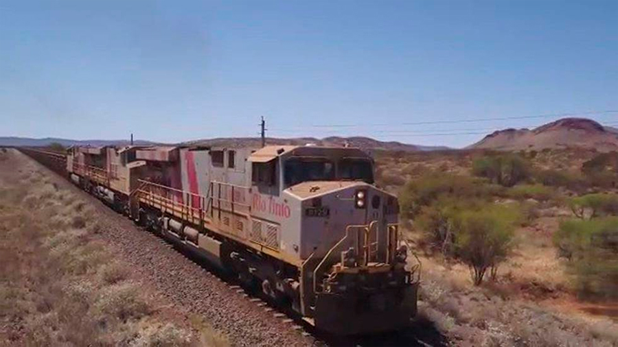 Un tren minero de Australia se convierte en el mayor robot del mundo