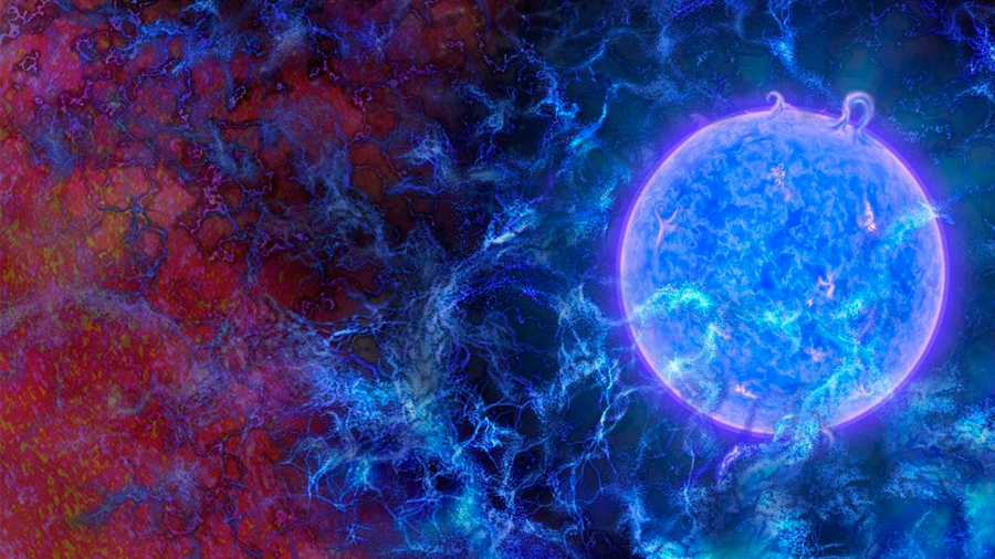 Captan señales de materia oscura en el Universo primitivo