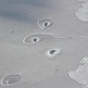 Los misteriosos círculos de hielo en el Ártico que intrigan a la NASA