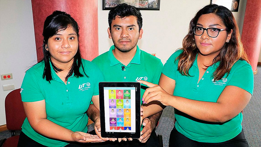 Crearon estudiantes de ingeniería aplicación para preservar 16 lenguas indígenas de Oaxaca