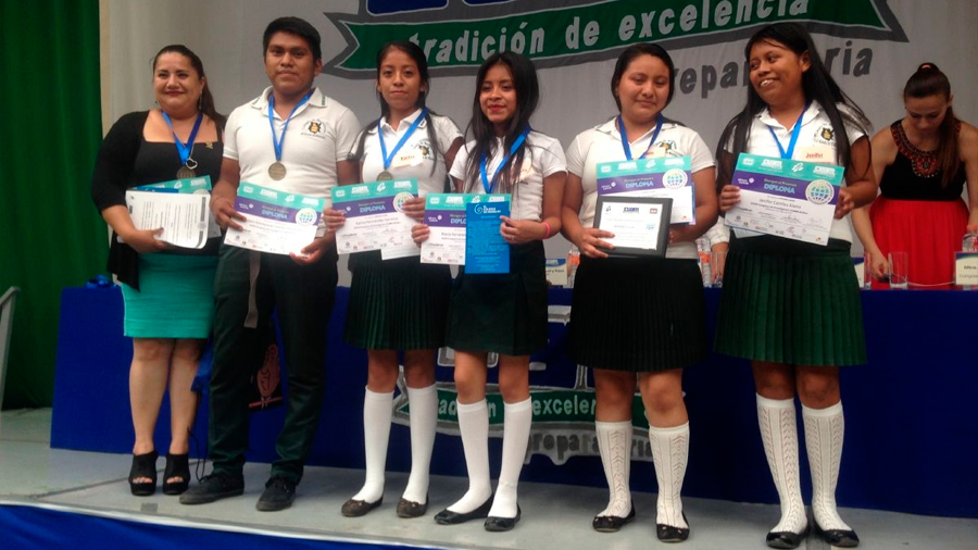 Escuela de Cuentepec, comunidad indígena de Morelos, repite la hazaña: obtiene el primer lugar absoluto del congreso CUAM-ACMor 2018