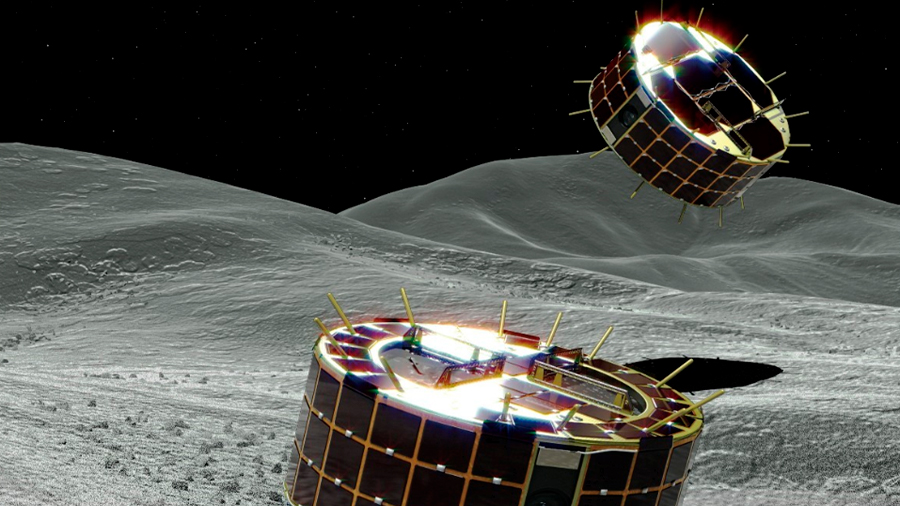 La nave Hayabusa 2 de Japón lanza dos sondas sobre el asteroide Ryugu
