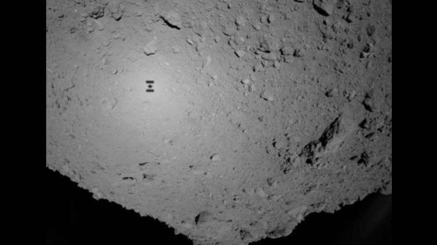 Japoneses pierden comunicación con dos robots en asteroide Ryugu y todo lo que quedó fue esta foto