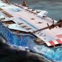 Descubren los secretos del letal portaaviones de hielo, el arma secreta para aplastar submarinos nazis