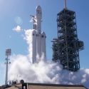 Exitosa prueba de "fuego estático" en el cohete de SpaceX que pondrá en órbita el nuevo satélite argentino