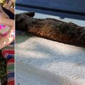 Niña de 8 años encontró en un lago de Suecia una espada de 1,500 años de antigüedad