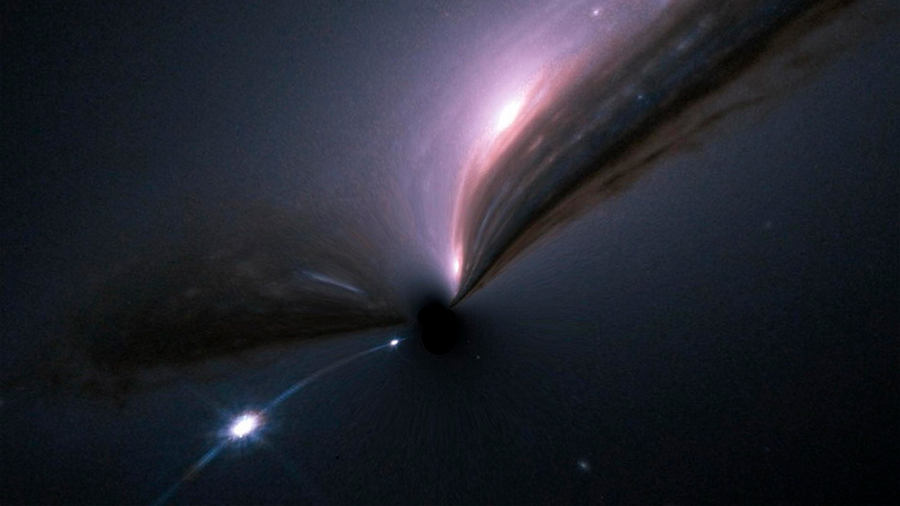La materia oscura no está hecha desde los agujeros negros