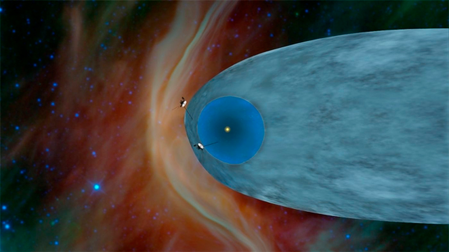 Se reciben señales de que la nave Voyager 2 está saliendo del Sistema Solar