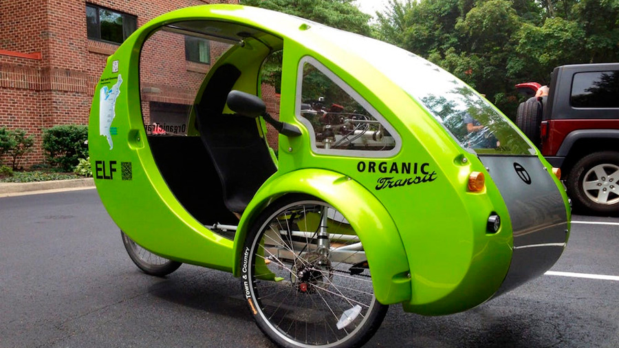 ELF, la bicicleta eléctrica con techo solar incorporado