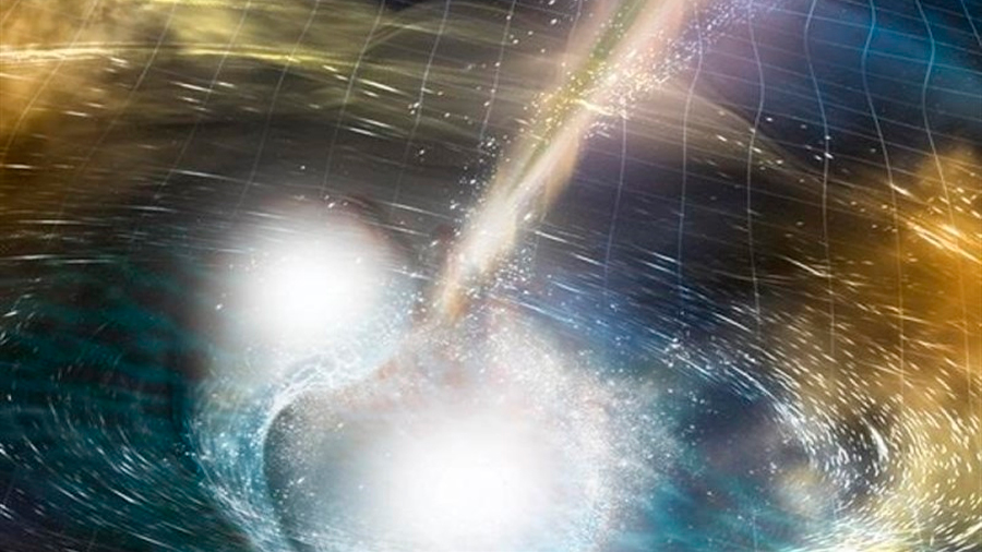 Detectan primeras ondas gravitacionales de una superestrella de neutrones fusionada