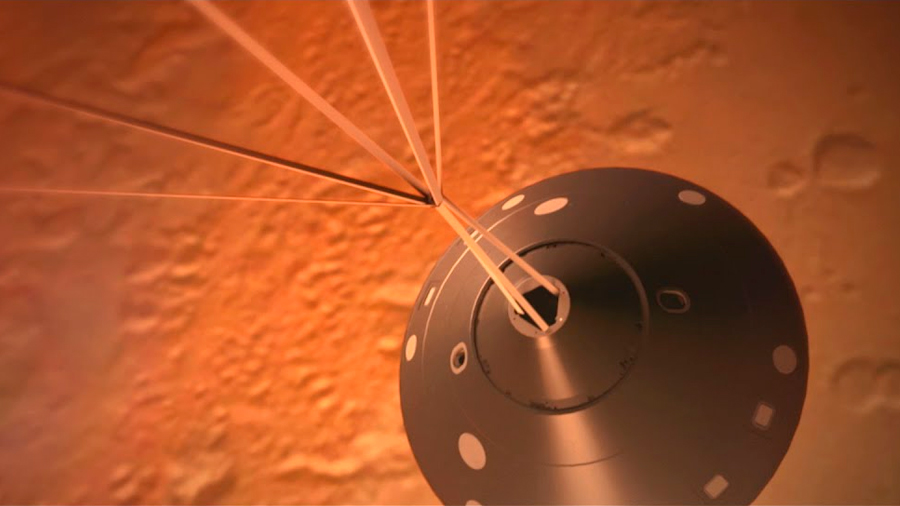 Impactante video: 'Siete minutos de terror' de la misión InSight llegando a Marte
