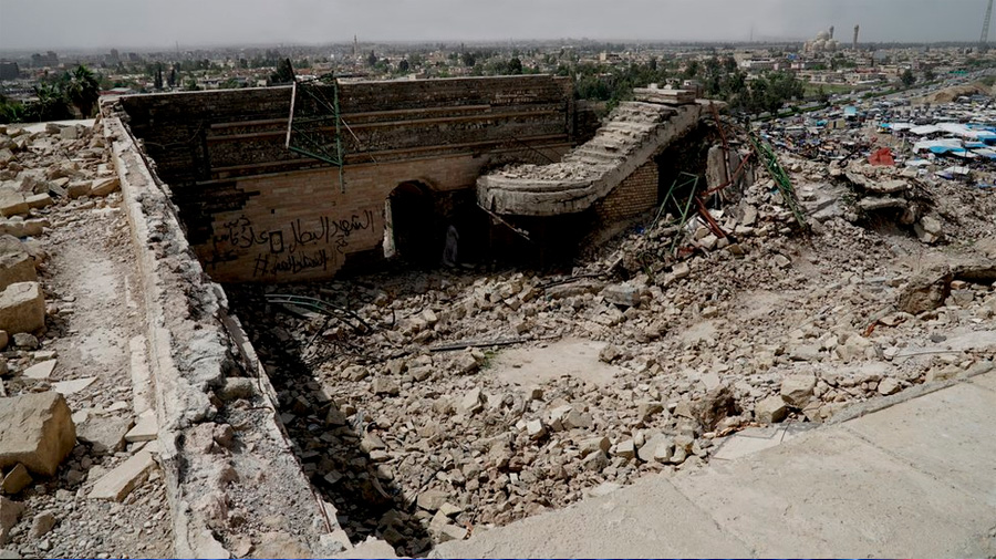 Estado Islámico destruyó una mezquita pero dejó al descubierto un palacio de hace 3,000 años