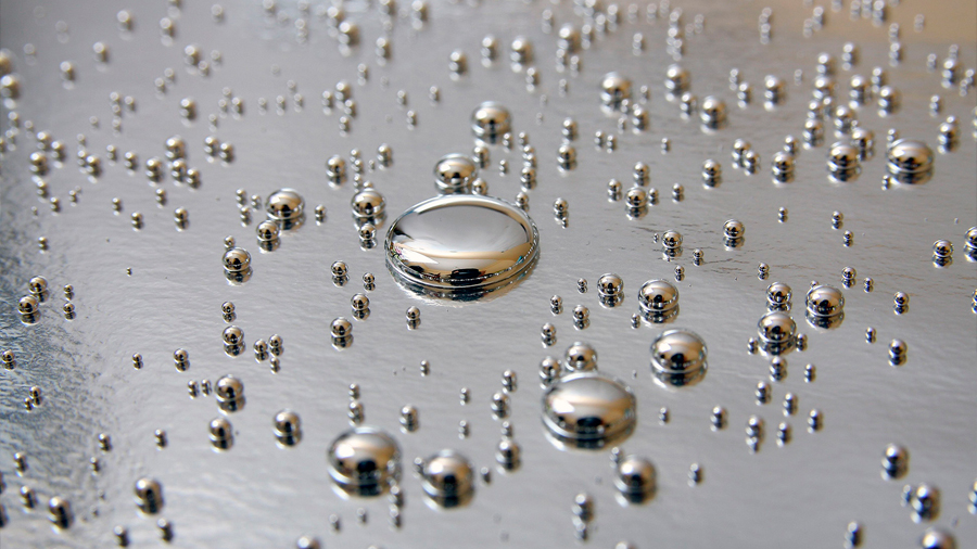 Un metal líquido multiplica por cien la velocidad de filtrado de agua