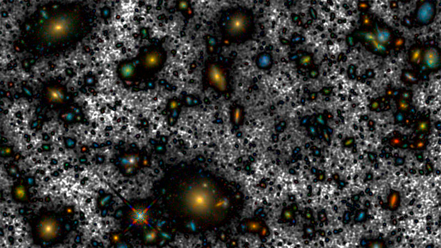 Nueva versión de la imagen más profunda del Universo desde el espacio