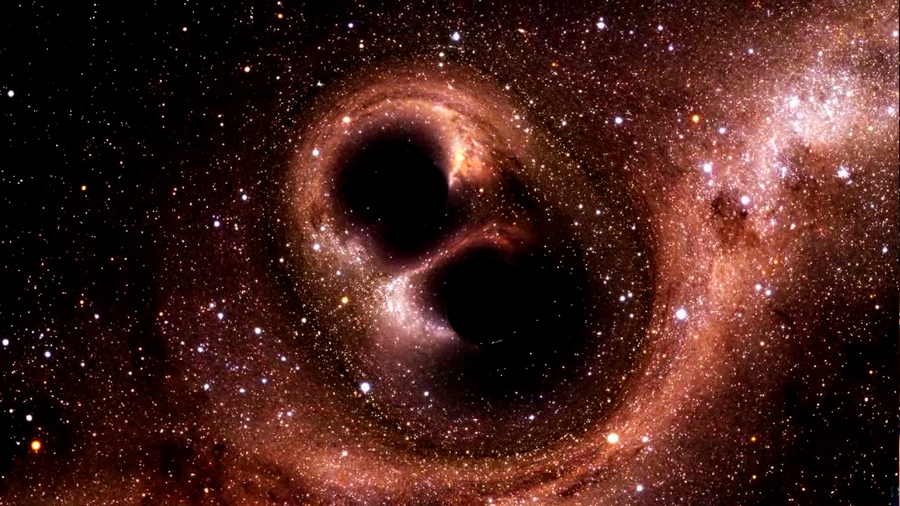 Físicos logran el modelo más preciso de fusión entre agujeros negros