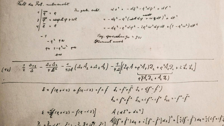 Reveladas más de 100 páginas de nuevos manuscritos de Einstein