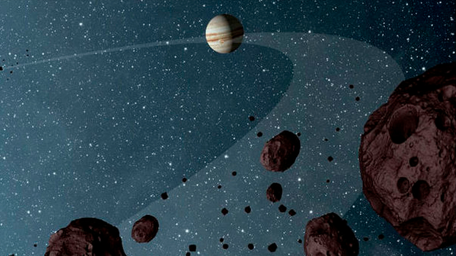 Júpiter se formó cuatro veces más lejos del Sol que su posición actual