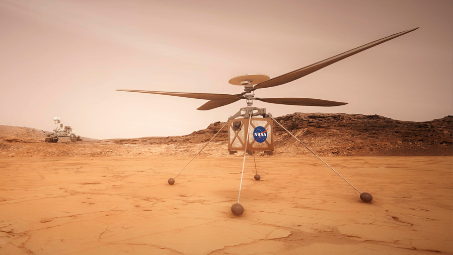 Éste es el helicóptero que la NASA quiere enviar a Marte